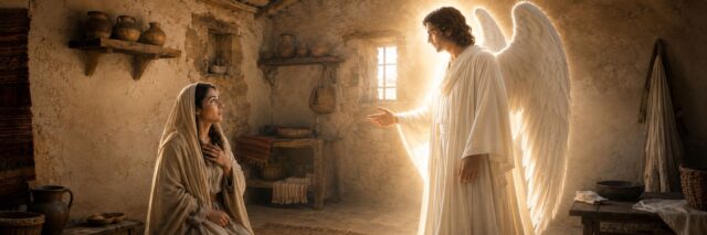 Mary meets Gabriel